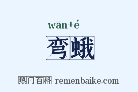 弯蛾是什么意思的图片